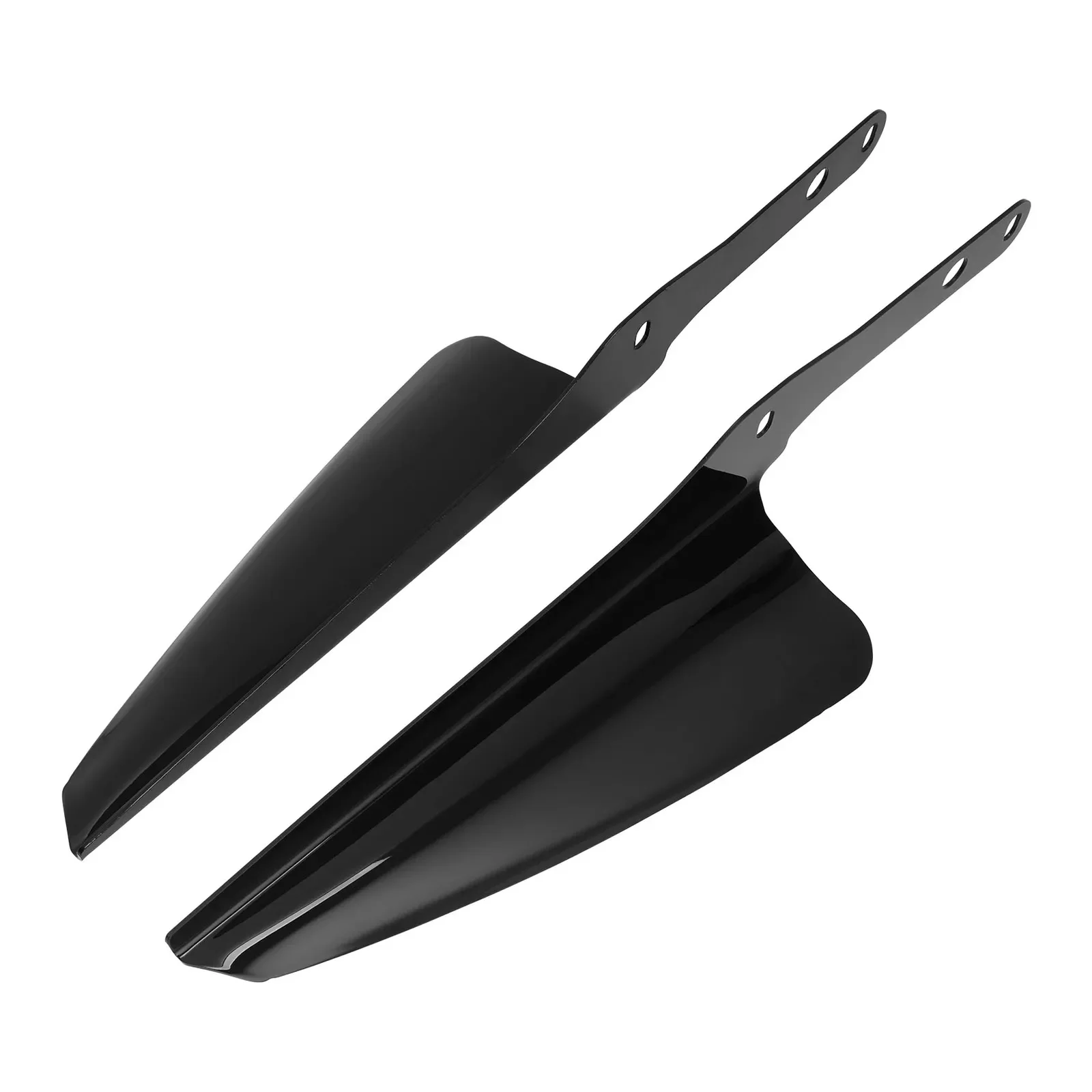 

Motorcycle Front Fork Mount Wind Deflectors Windshield For Harley Touring Road King Street Glide 1995-2023