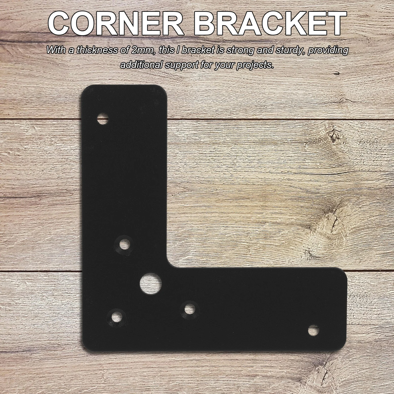 4個入りL字型ブラケット、頑丈なフラットアングルブラケット、厚さ2mmの金属製コーナーブレース、木製キャビネットサポートブレース、小型L字型ブラケット