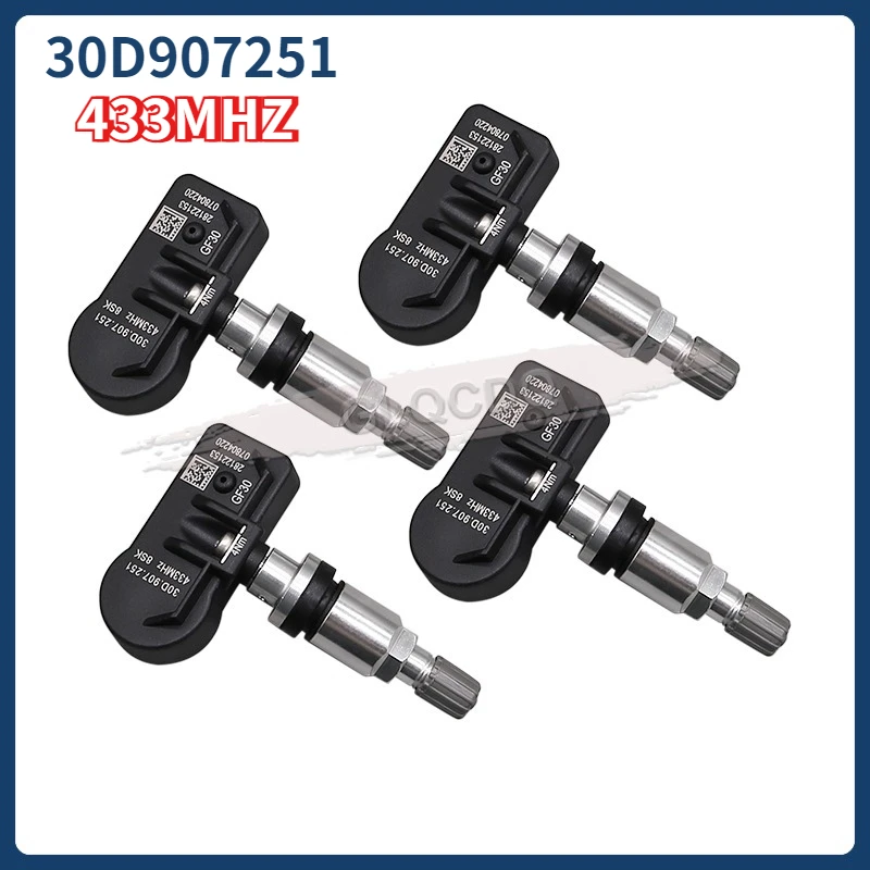 

433MHZ Tire Pressure Monitor Systems 30D907251 TPMS For Volkswagen CC ID.3 Jetta Passat Tayron Teramont Tiguan L Pro Viloran