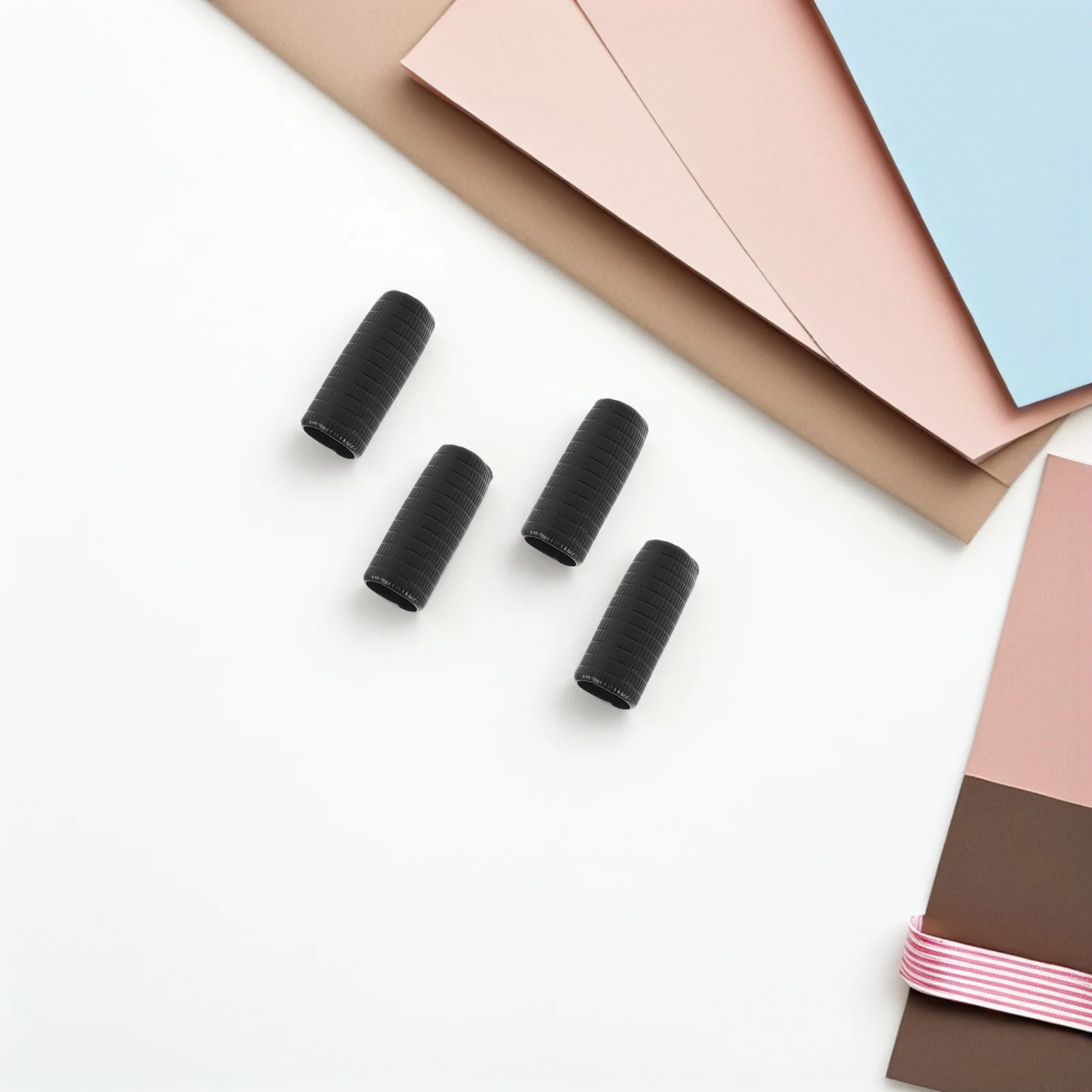 

5 Pcs Violin Bow Grip Replacement Rubber Cushions Accessories for Cello Aid Beginner Hand Grips Student