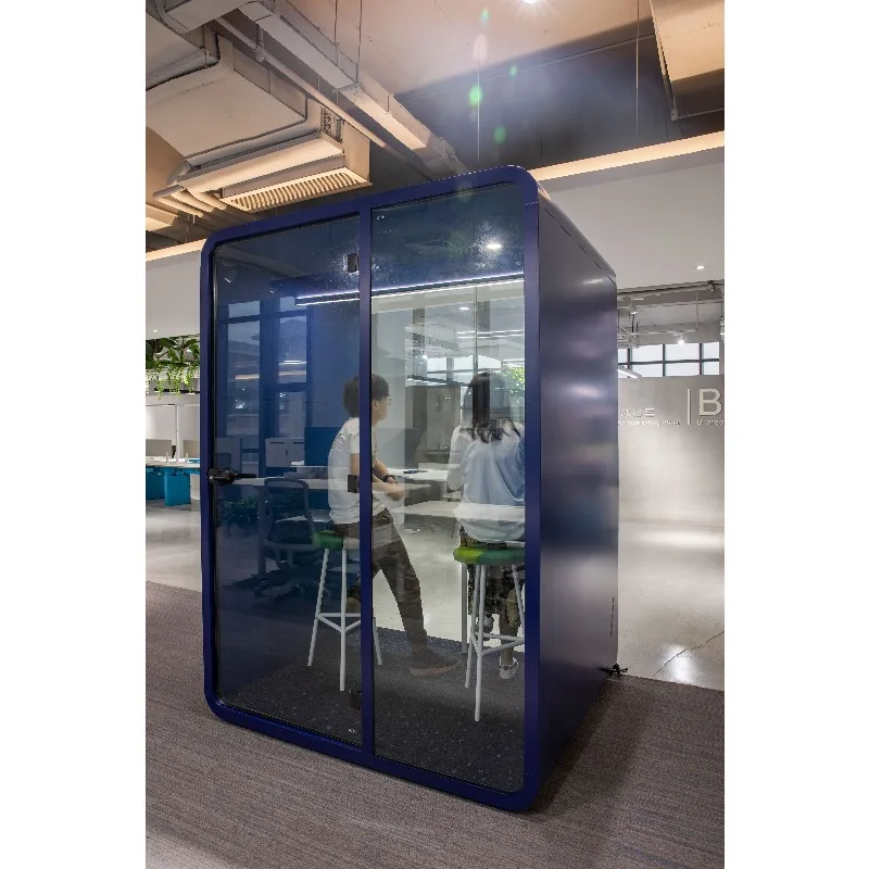 Portable Soundproof Booth for Podcast Studio Setup, Ready to Use Voice Recording Isolation Booth for Creators