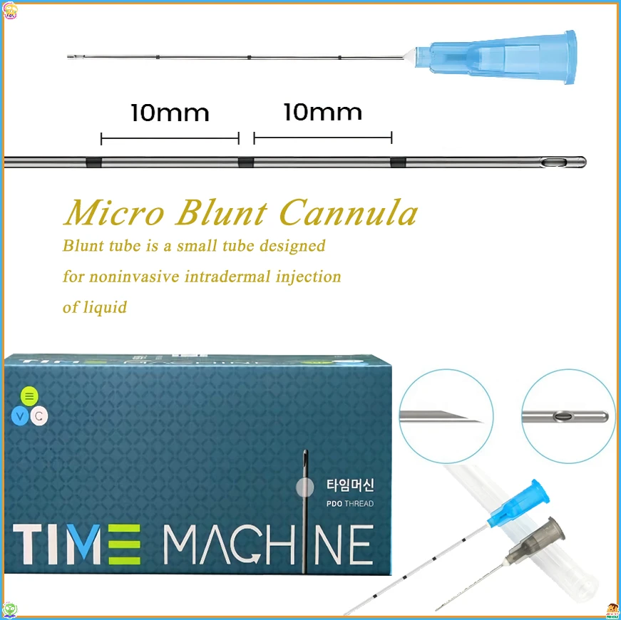 

50PCS 16g 100mm Disposable Blunt Needle Tattoo Body Piercing Needles Set 18G-30G Blunt-Tip Cannula for Medical And Aesthetic Use