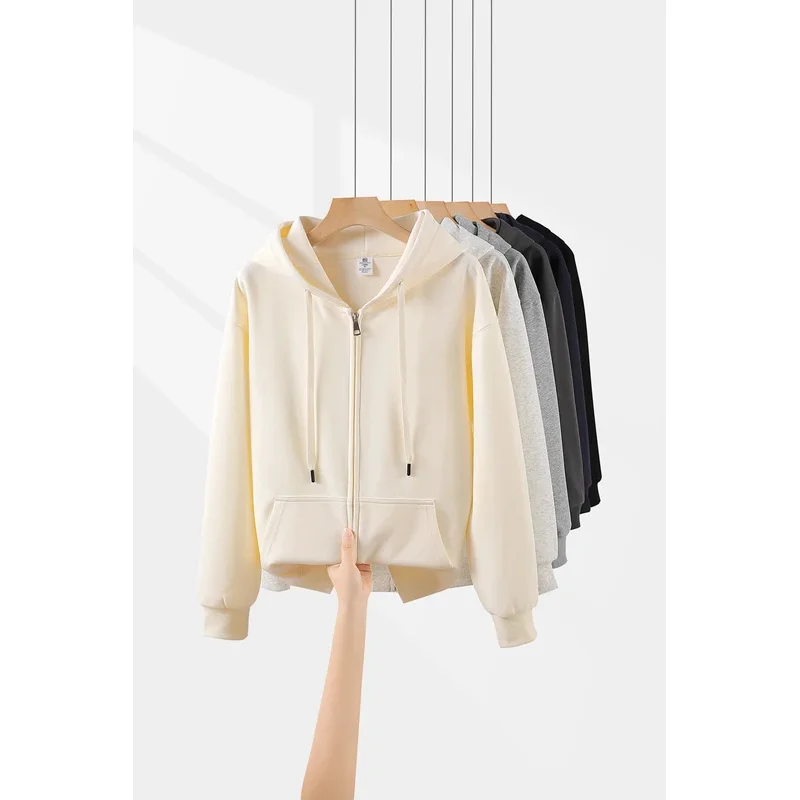 

Комплект из двух частей Свободный и утягивающий топ из чистого хлопка с капюшоном для миниатюрных людей осенью и зимой.