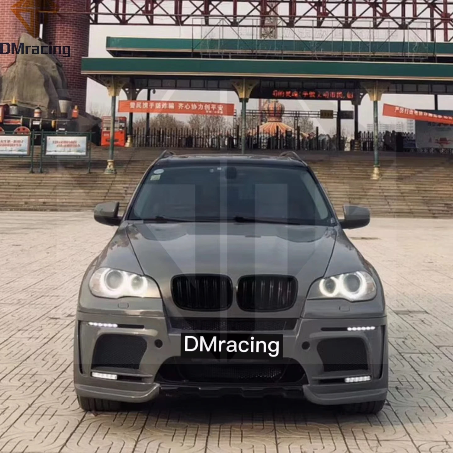 HM STYLE FIBER GLASS BUMPER BODY KIT for BMW X SERIES X6 X6M X5 X5M E70 E71 2007-2013