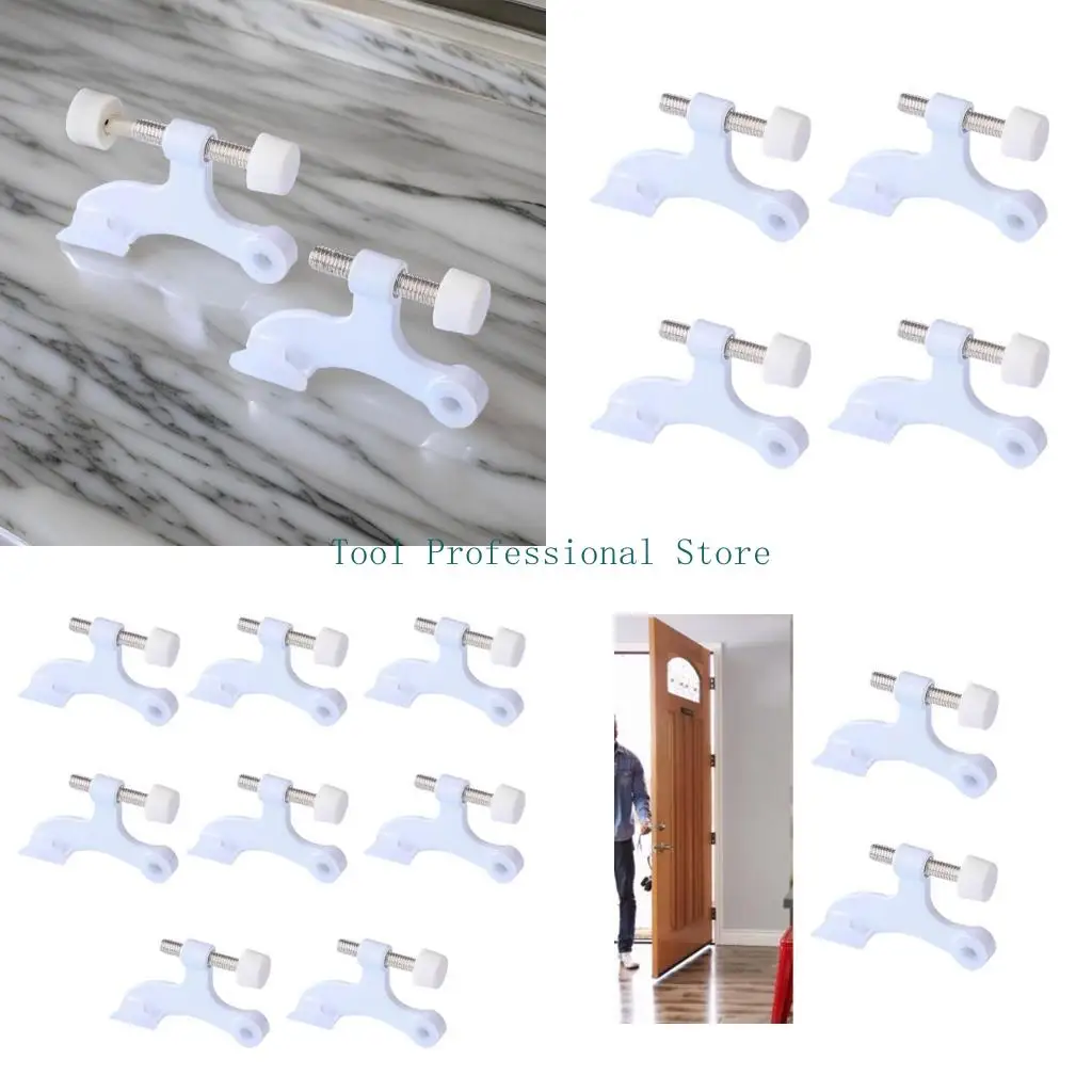 

57qf Fashionble White Finish Door петки с тяжелыми дверными петлями для надежного монтажа