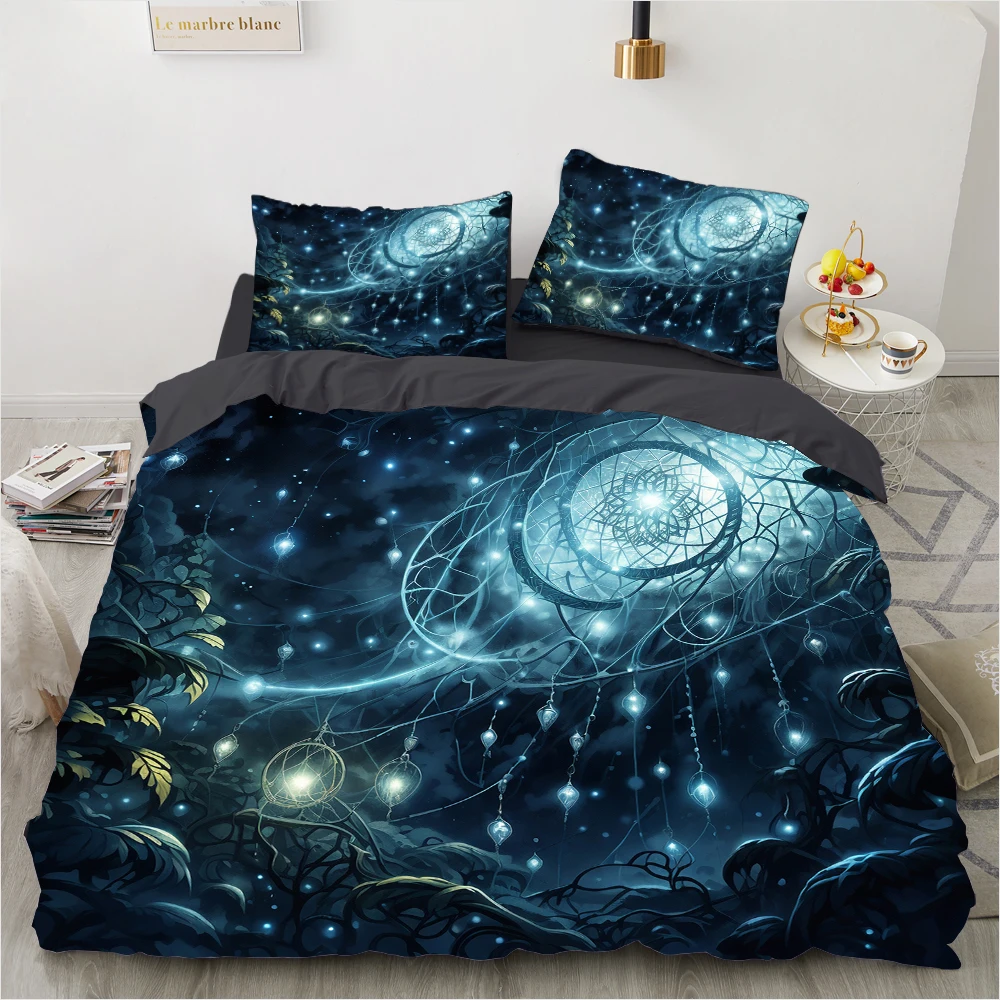 Bohemian Duvet Cover Set 3D Dreamcatcher Bedding Sets dream Pillowcase Quilt Linens Single Double Queen King Bed 220x240 200x200