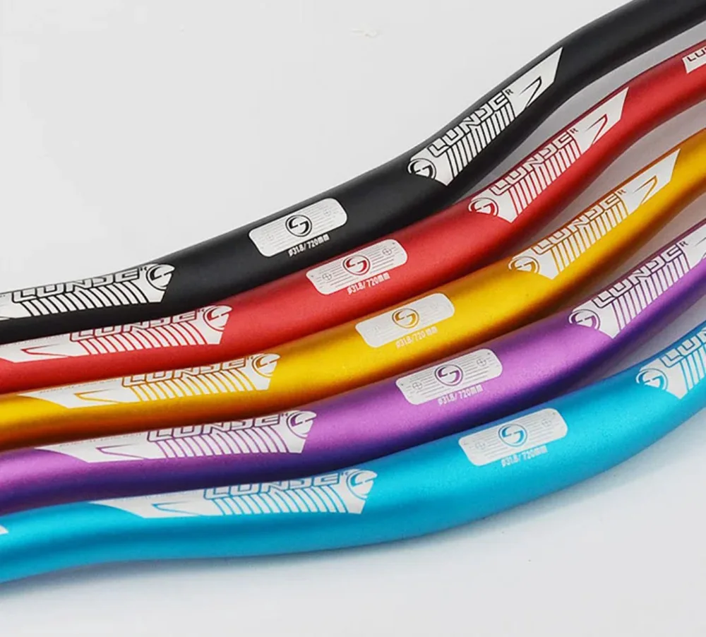 MTB-Lenker, Aluminiumlegierung, Fahrradlenker für Rennrad, Mountainbike-Lenker, 31,8 mm x 650/720/780 mm Lenkrad für Fahrrad – Detail 4