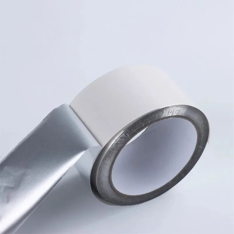 Nastri in foglio di alluminio resistenti alle alte temperature Adesivi antimuffa per piano cottura Nastro di riparazione a prova di perdite per cantiere Essiccatore Vent HVAC