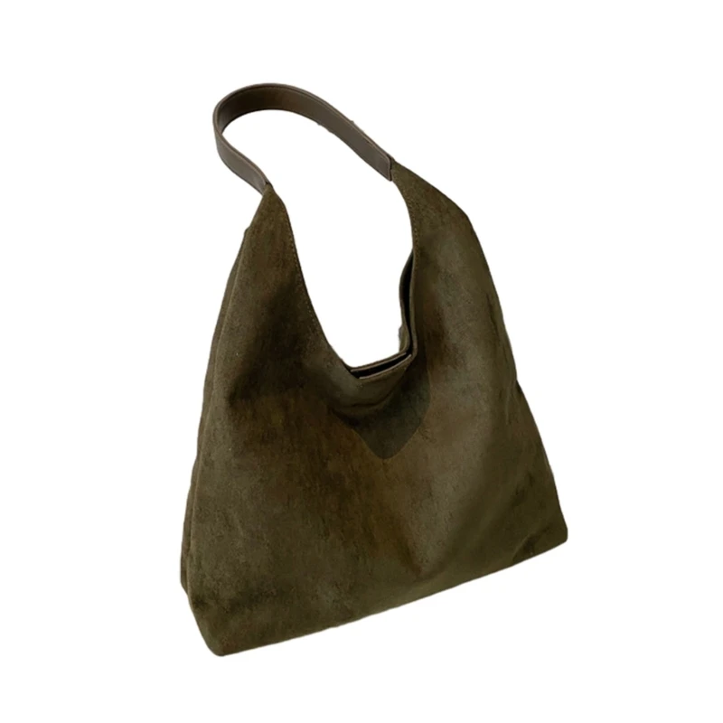 Bolso hombro vintageBolso con grandes compartimentos para almacenamiento organizado