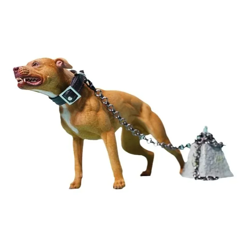 pit bull, fierce animal pet simulation dog model figure peripheral matching soldier