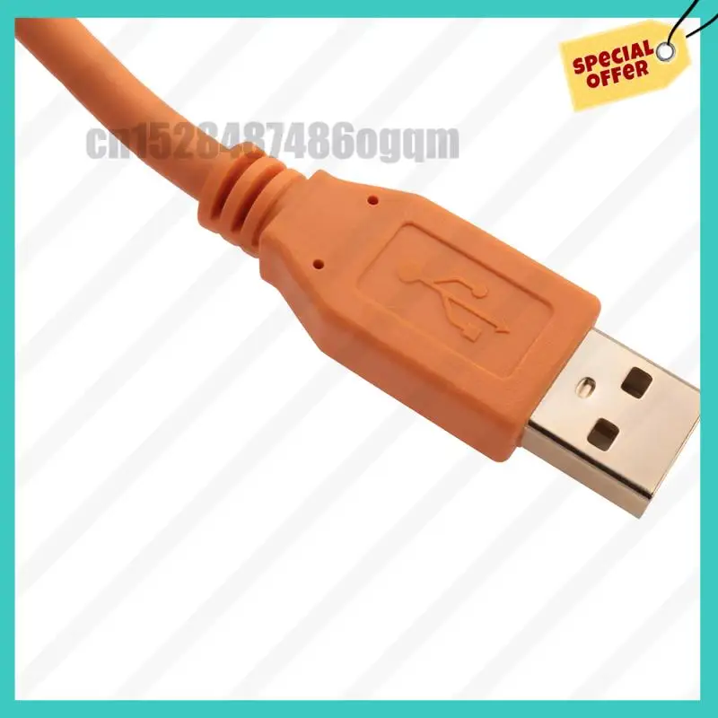 -ABJZ 5M cámara SLR ordenador USB Mini 8Pin Cable de disparo atado componente para Nikon D750 D7100 D7200 DF