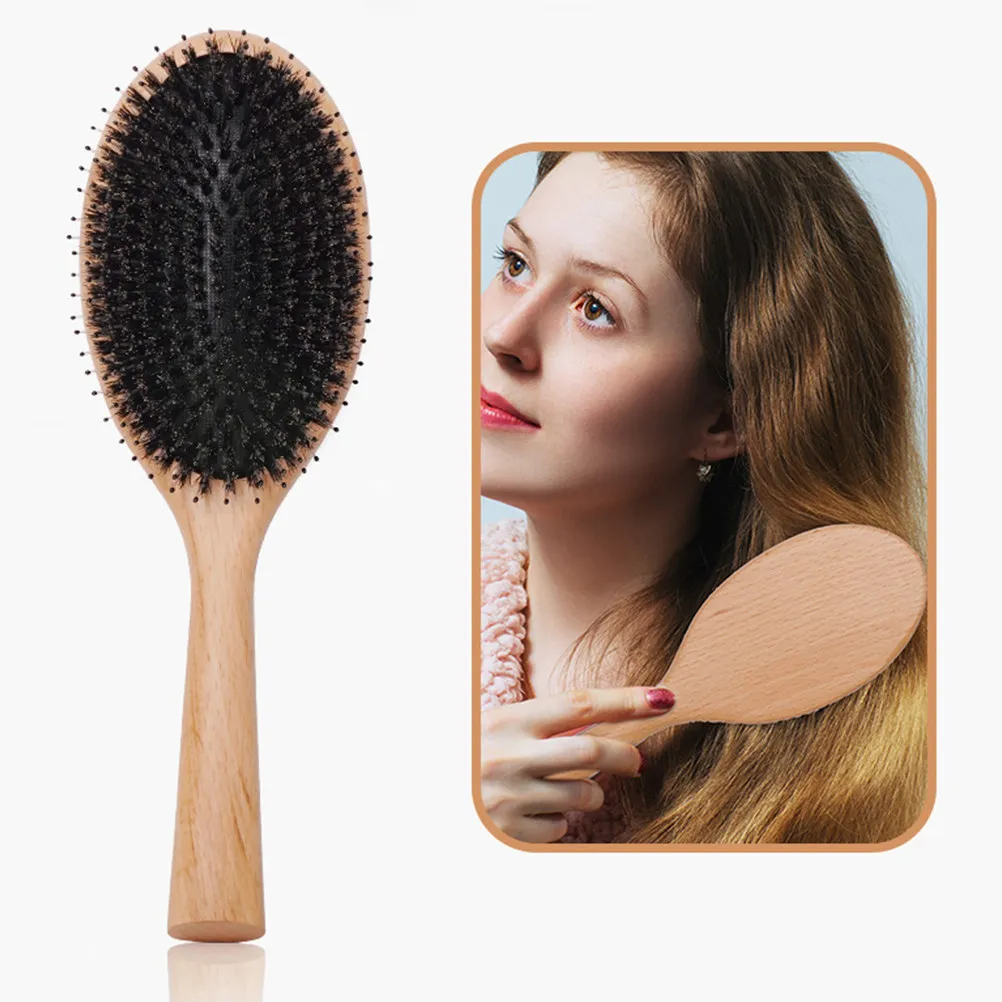 

Премиальная расческа с воздушной подушкой для женщин, распутывающая волосы и массирующая кожу головы, с нескользящей ручкой, для длинных и коротких волос