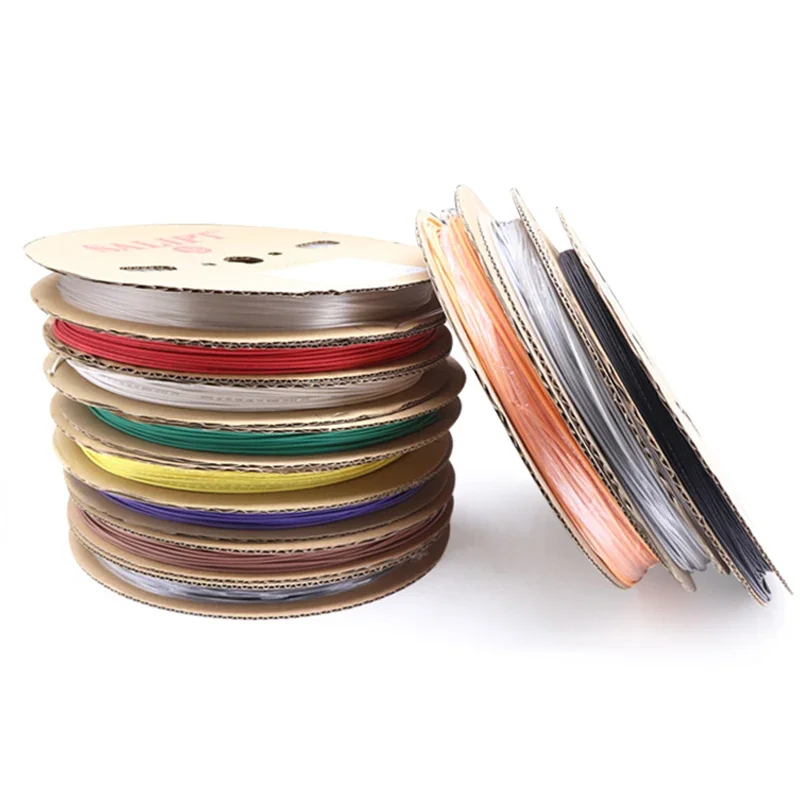 1 Meter Dia 1 2 3 4 5 6 7 8 9 10 12 14 16 20 25 30 40 50 mm Heat Shrink Tube 2:1 Polyolefin Thermal Cable Sleeve Insulated