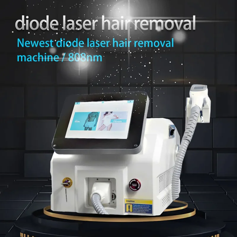 

Diode Laser Hair Removal Machine 4K 1000W 1200W 1600W 3 Waves 755 808 1064nm Permanent Epilator