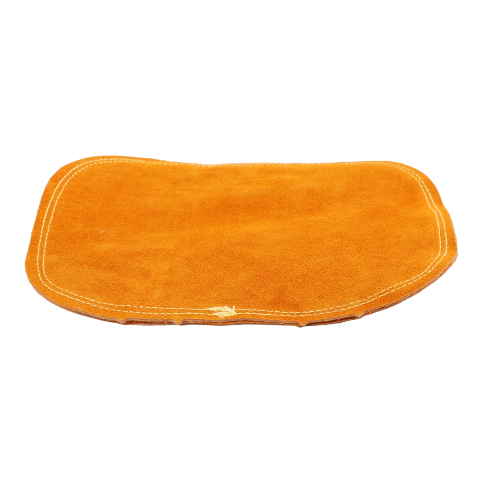 Heat resistant welding shield for hand safety of double sided cowhide and aluminum foil with scalding protection