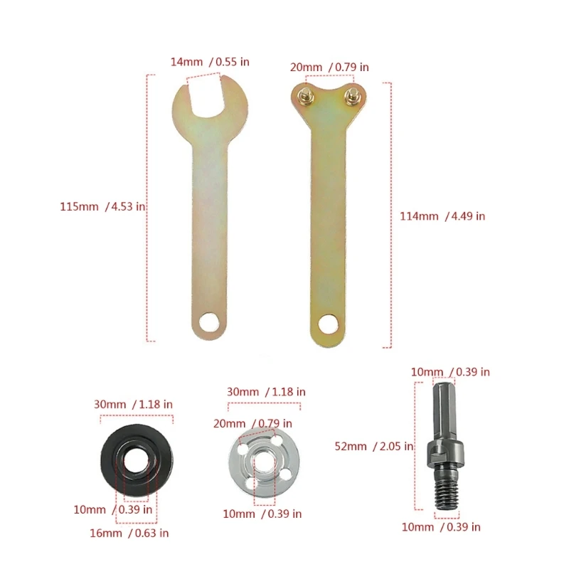 Adaptateur Conversion perceuse à usage Multiple G5T5, avec disque coupe polissage