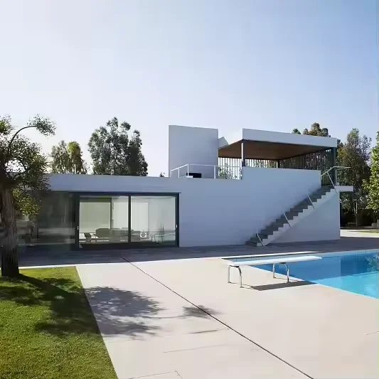 Modern Design Small Steel House Villas Fast Assembly with Efficient Sale Option
