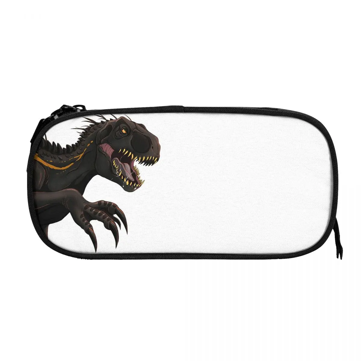 حافظات أقلام رصاص من Jurassic World Indoraptor للطلاب صندوق أقلام رصاص حقيبة أقلام رصاص ذات سعة كبيرة وحامل قلم رصاص