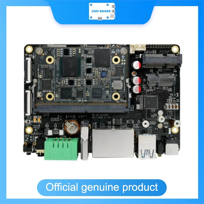 Firefly AIO-8550JD4 AI Mainboard, Qualcomm QCS8550 Platform with 48TOPS NPU and Adreno 740 GPU