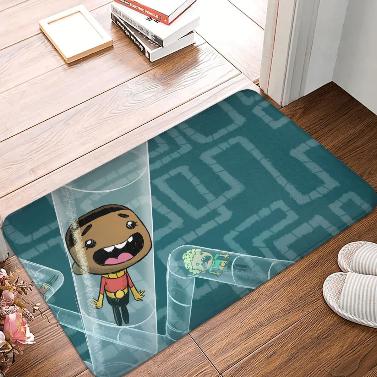 O-Oxygen Not Included Bedroom Mat Transportation Doormat Kitchen Carpet Entrance Door Rug Home Decor