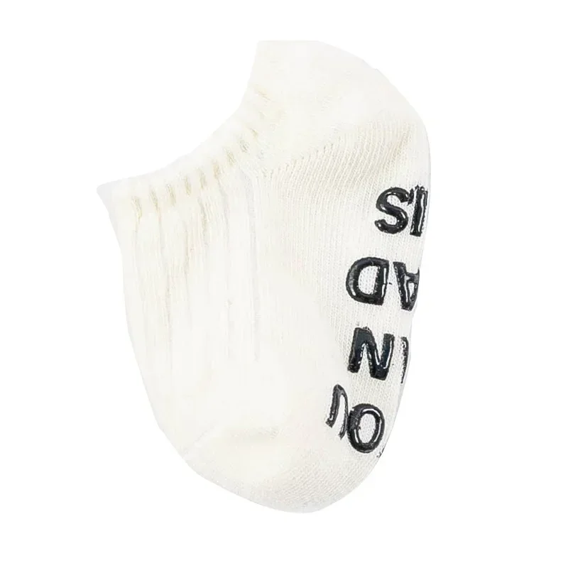 Cute Baby Anti-slip Socks Breathable Cotton Rubber Floor Boys Girls Ankle Socks Newborn Infant Toddler Kids Socks 0-7years Old