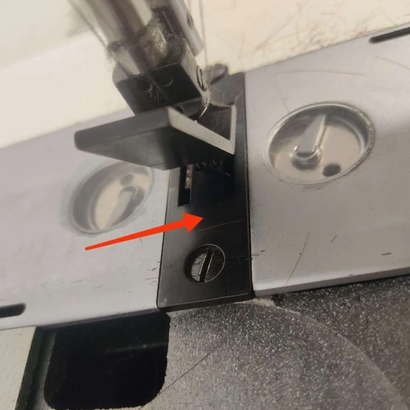 Nähmaschine drücken Fuß zahn einheit für Drei-Kopf-Haars chneide maschine – Detail 6