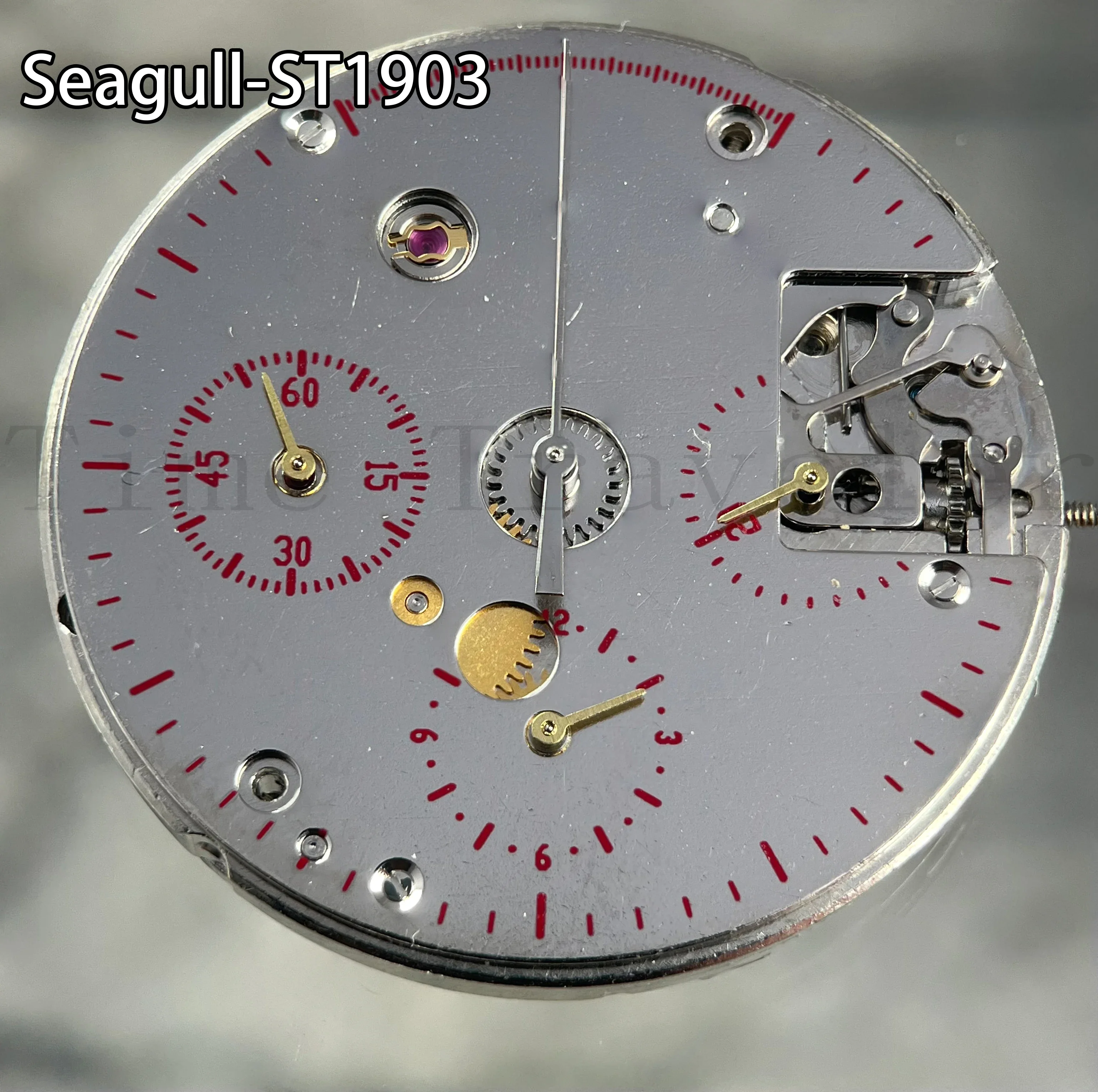 

Seagull ST1901 ST1903 1906 Movement Manual Winding Mechanical Chronograph TY29 Movement Clock Men Watch Movement Repair