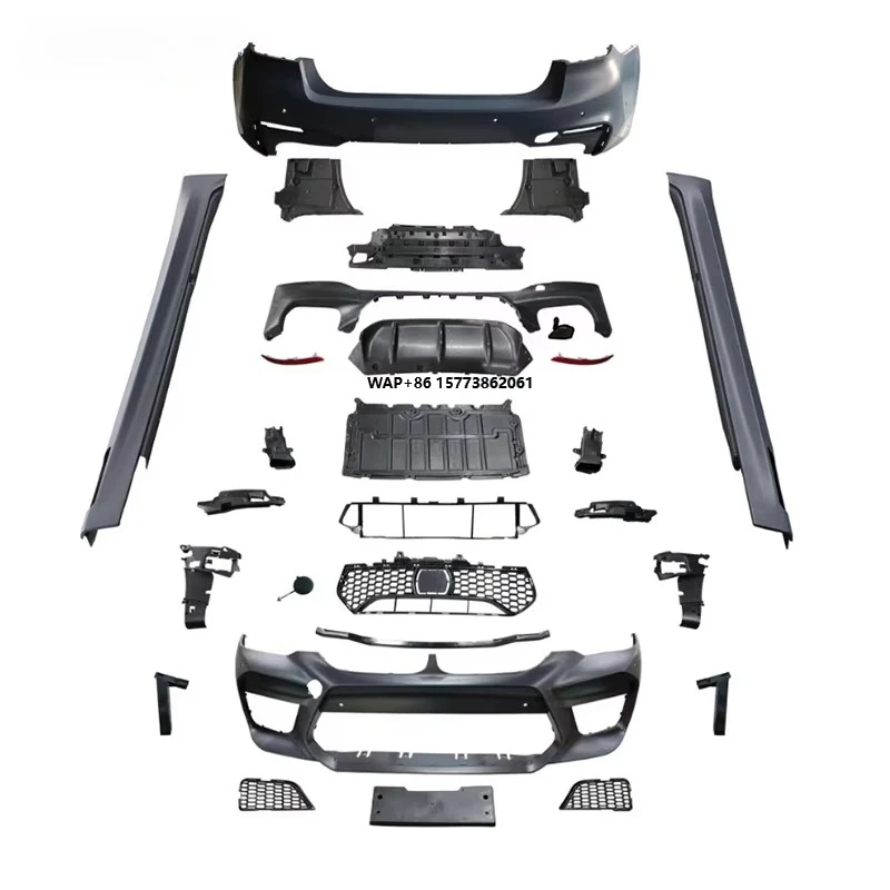 

Body Kit Suitable for 16-20 5 Series G30/G38 Pre Modified M5 Large Bumper, Front Bumper, Side Bumper, Rear Bumper