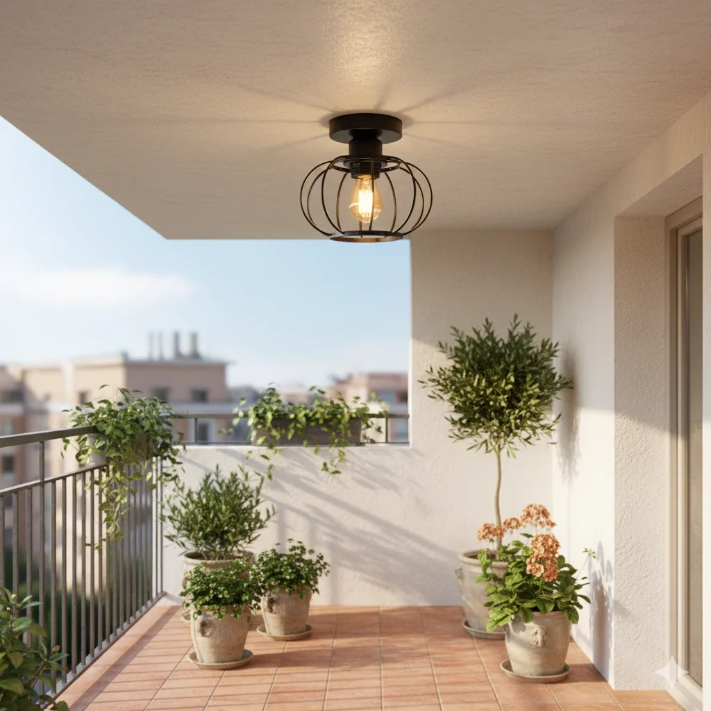 Modern Iron Aisle Ceiling Lights Shade Industrial Nordic Vintage Balcony Kitchen Decor Ceiling Lamp Entrance Lighting Luminaire