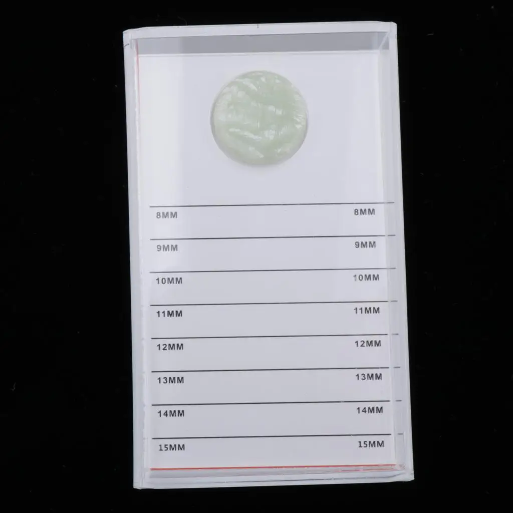 Piastra di supporto in acrilico per colla per ciglia, scatola di immagazzinaggio per organizer per ciglia,