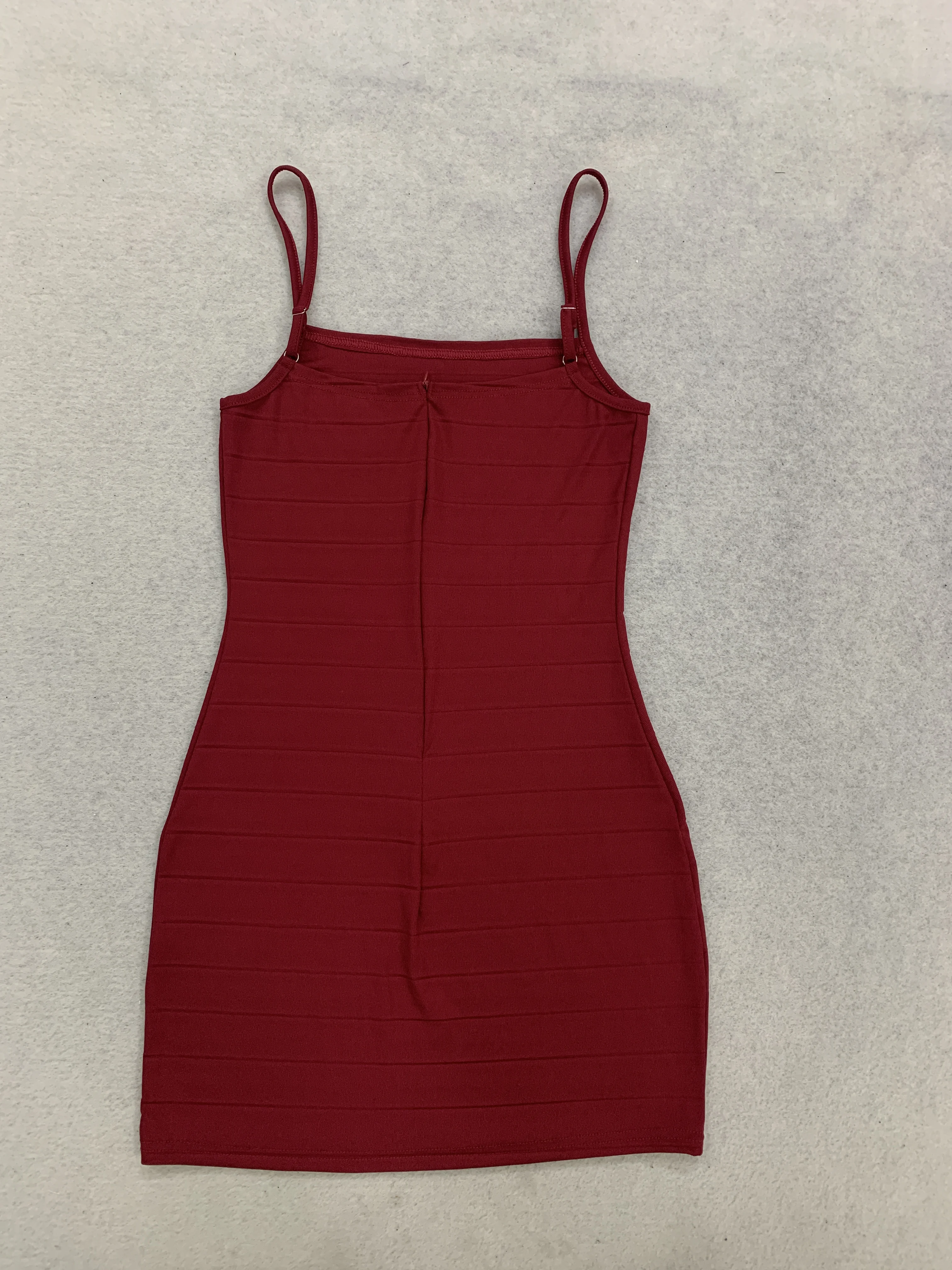 Y2K Spice Girl Sexy Figurbetontes Trägerkleid für Damen mit Bandage-Design und Taillenschnürung, kurzer Hüftrock im Spice Girl-Stil. – Detail 5