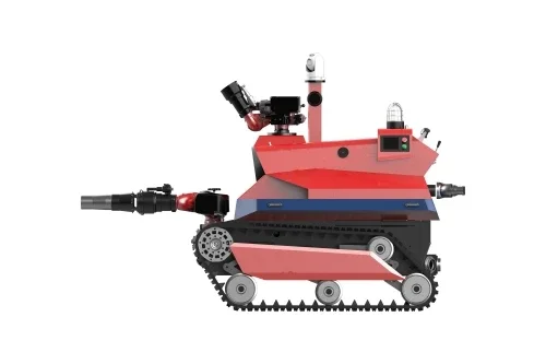 KOMODO-10 Intelligent Oil-powered Fire Fighting Robot