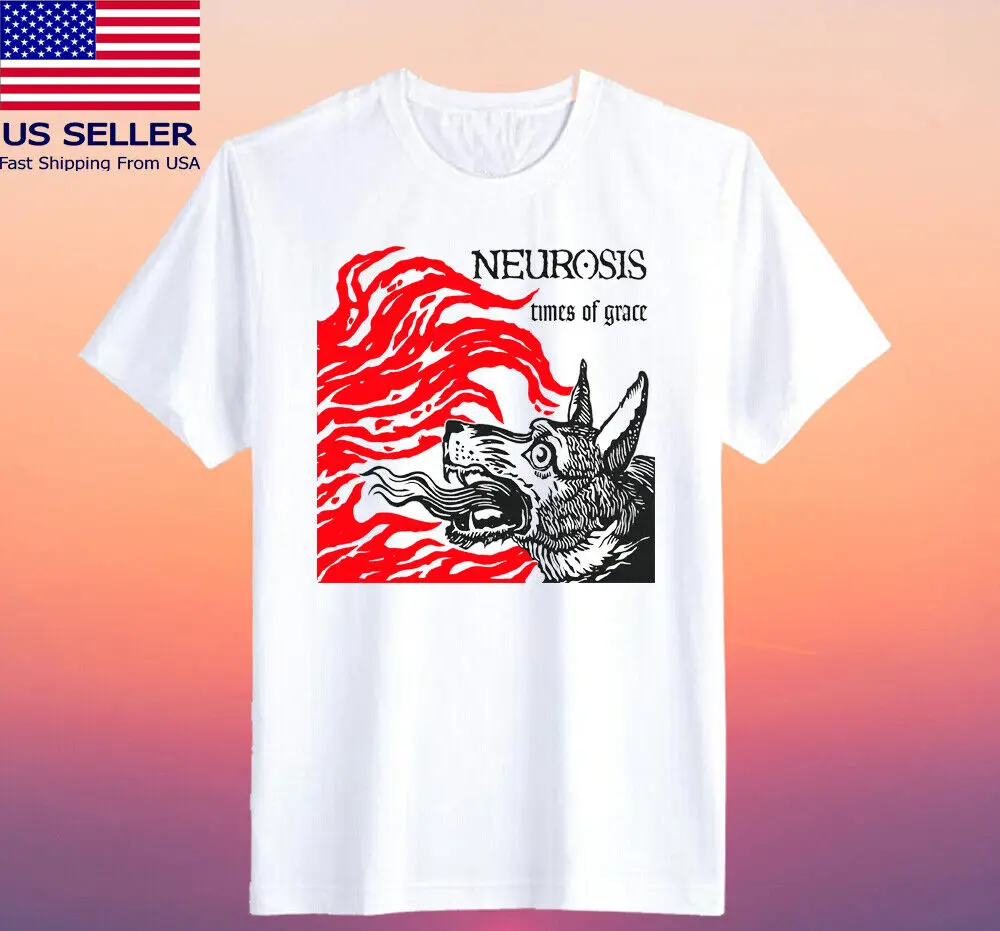 Neurosis Times Of Grace White T-shirt Size S-5XL