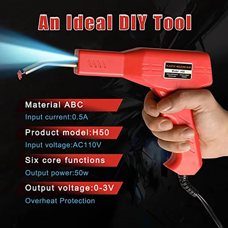 Hot Stapler Plastic Welding Machine Bumper Repair Kit Soldering Iron For Plastic Repair Car Bumper Repair Welding Gun