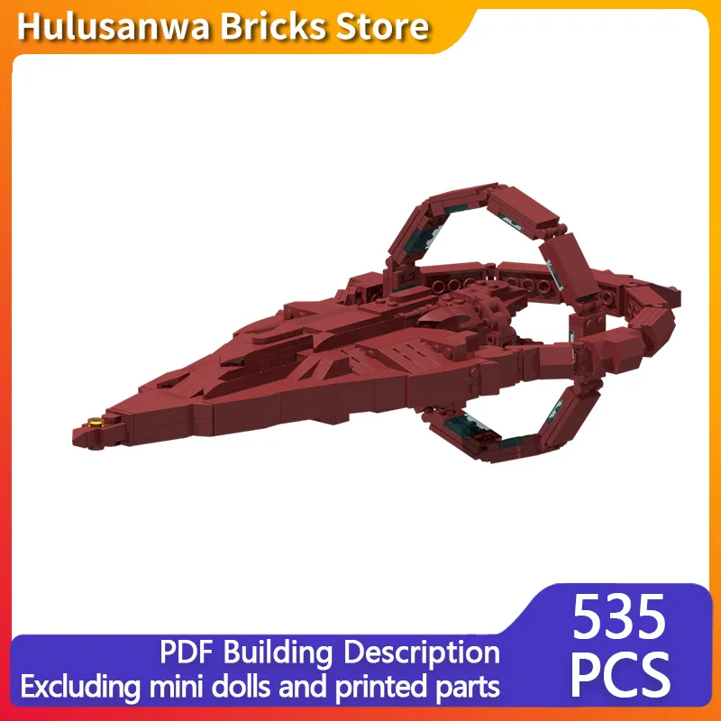 

Популярная киномодель MOC, строительные кирпичи, транспорт, космический корабль, модульная технология, подарки, праздник, сборка, детские игрушки, костюм