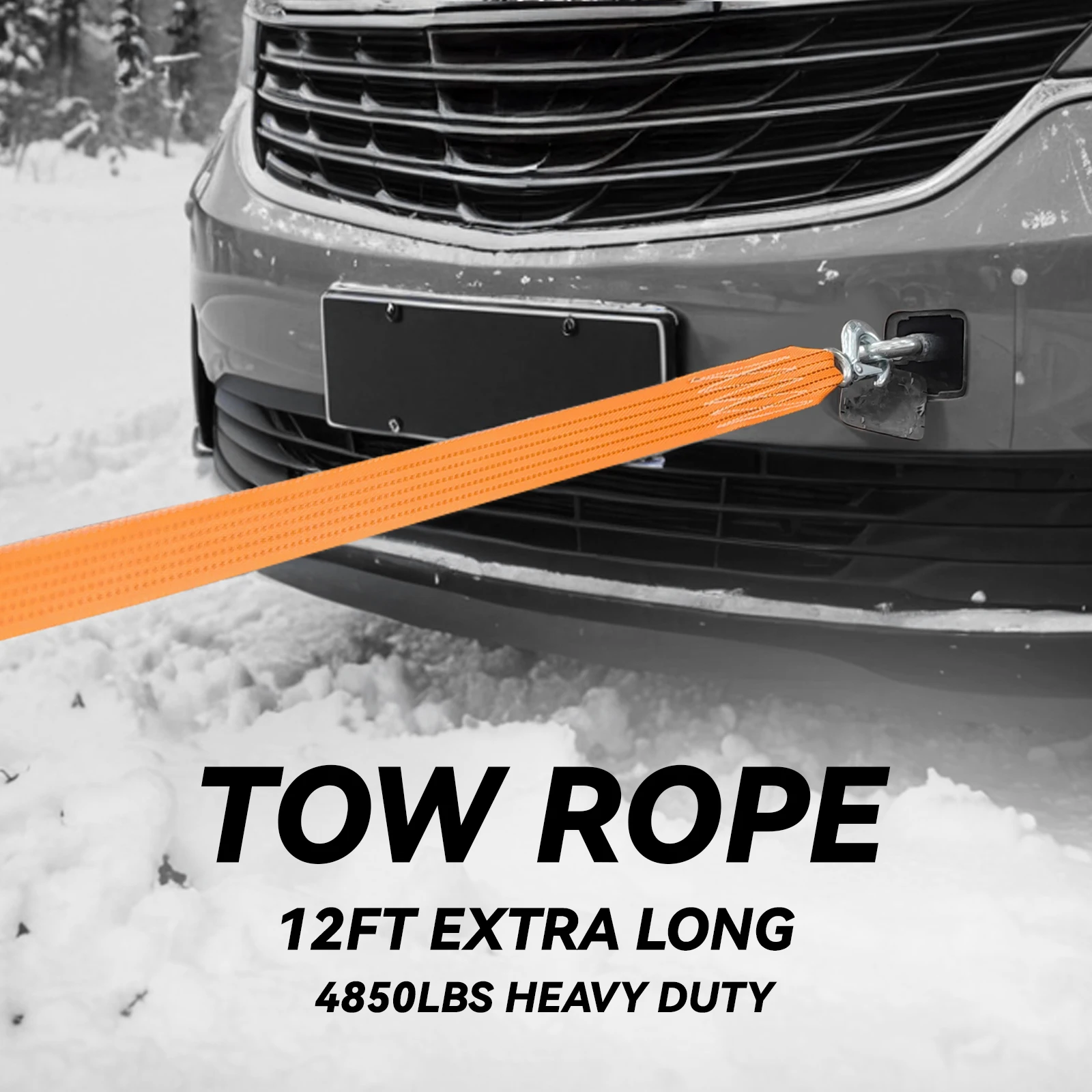 حقيبة أدوات السلامة في حالات الطوارئ مع ضاغط هواء محمول، كابلات توصيل معزز، مجموعة أدوات الإسعافات الأولية، مقياس ضغط الإطارات، سلامة السيارة #6