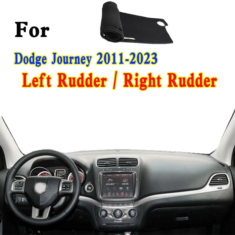 

For Dodge Journey Crossroad 2011-2023 Dashmat Dashboard Cover Instrument Panel Insulation Sunscreen Protective Pad