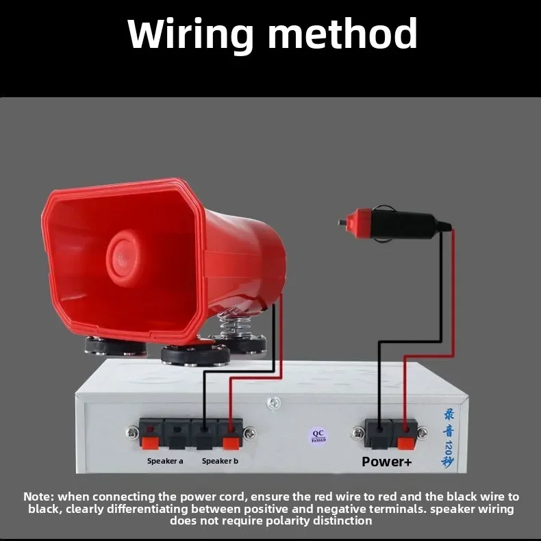 

Durable 12V24v Car Loudspeaker Car High Power Advertising Speaker