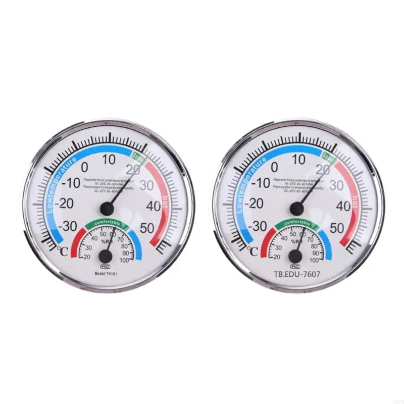 

G88B Mini Indoor Thermometer Hygrometer 2 in 1 Temperature Analog Humidity