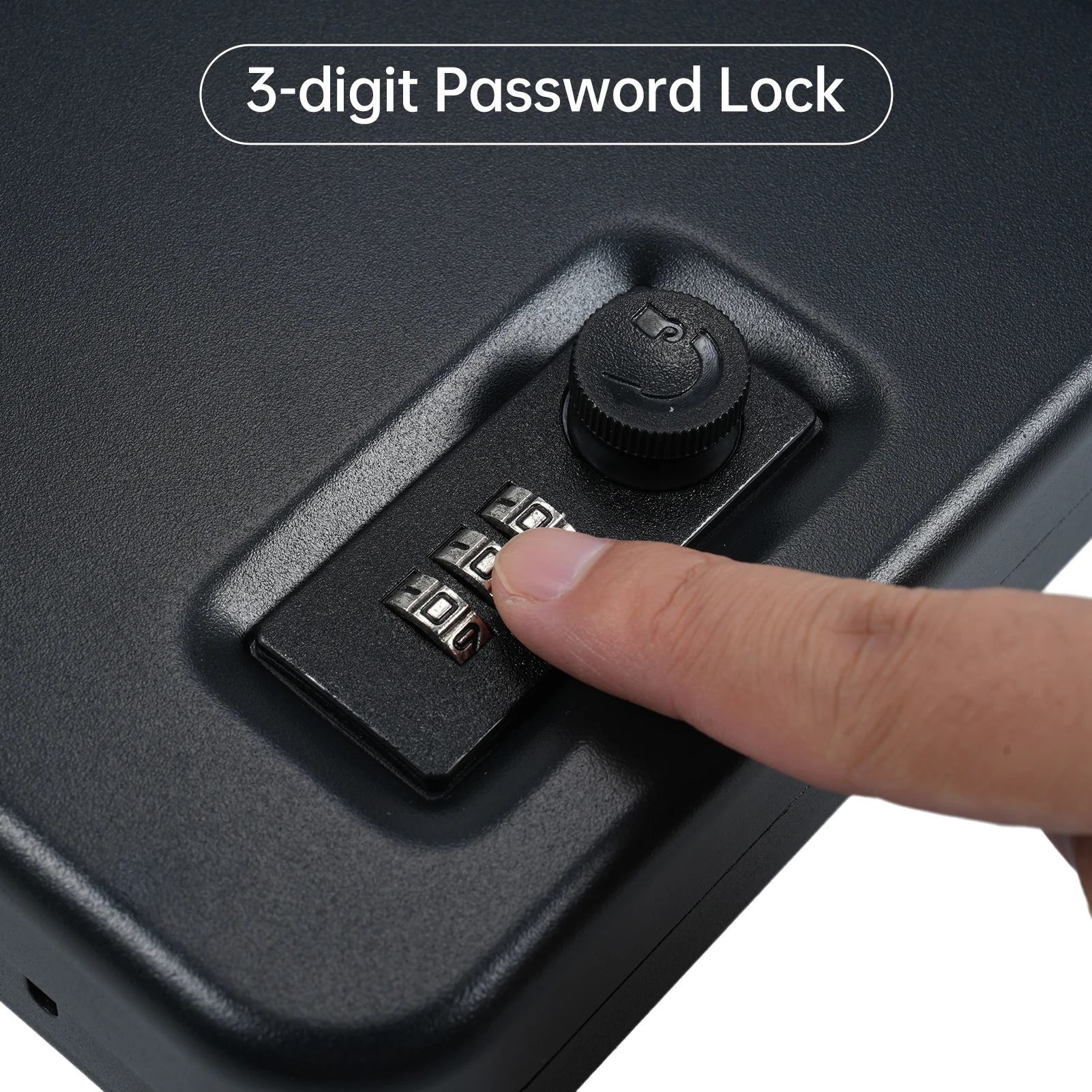 Caja fuerte para pistola portátil con cerradura de combinación - imagen 5