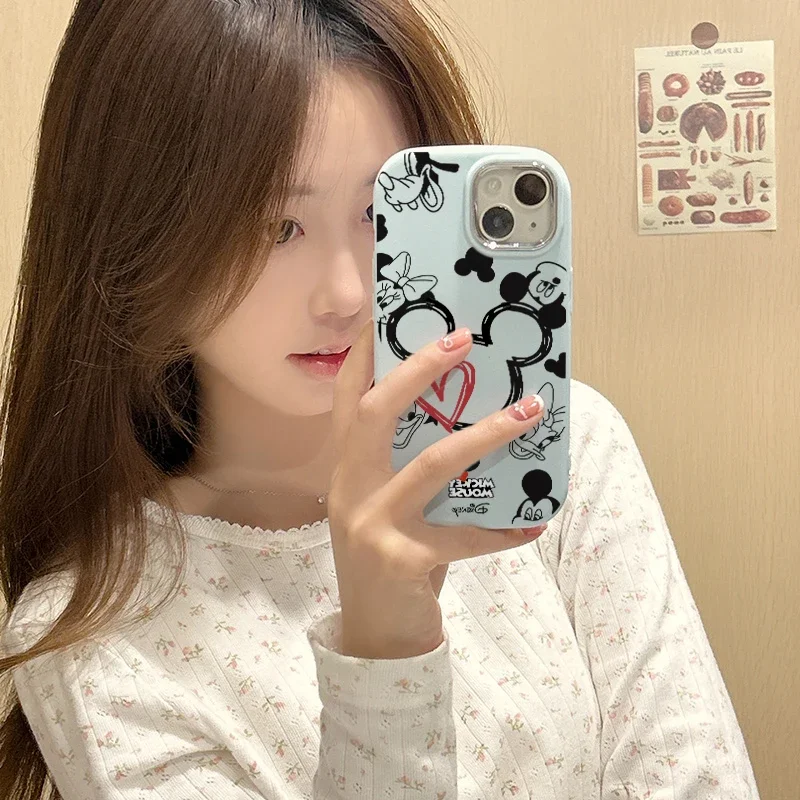 حافظة لهاتف انفينيكس زيرو 30 4G Hot 40i 30i 40 Pro Note 30 Smart 8 7 6 5 TECNO SPARK GO 2023 2024 2025 20 20C POP 8 7 غطاء ميكي #3