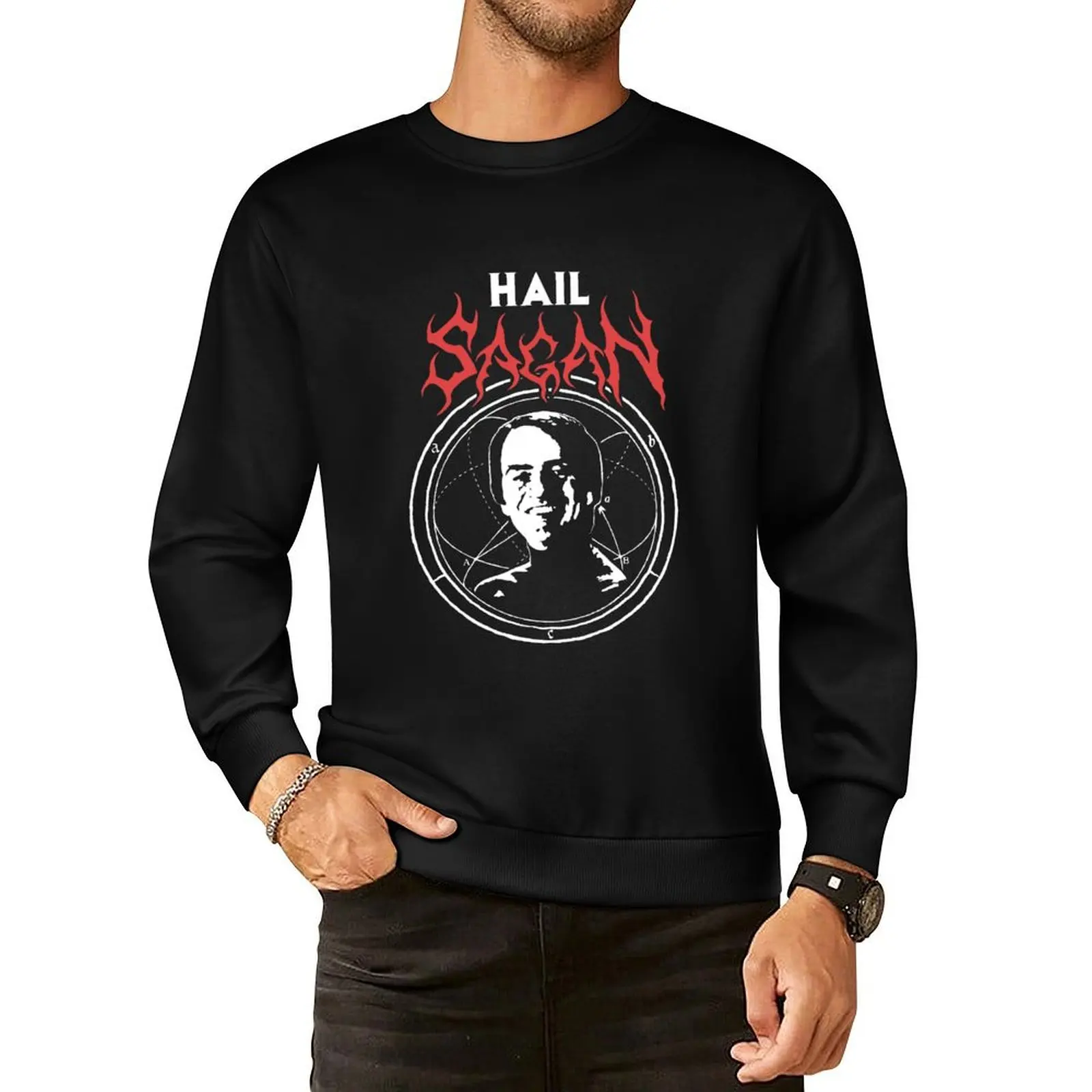 

HAIL SAGAN Pullover Hoodie men's autumn clothes winter clothes hooded shirt hooded sweatshirt for men