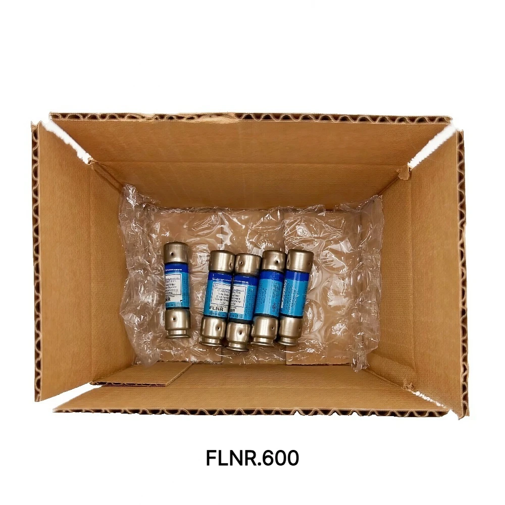FLNR.600 FLNR-6/10 Time Delay Dual Element Class RK5 Cartridge Fuse, 0.6A 250VAC, 1 Pack OEM