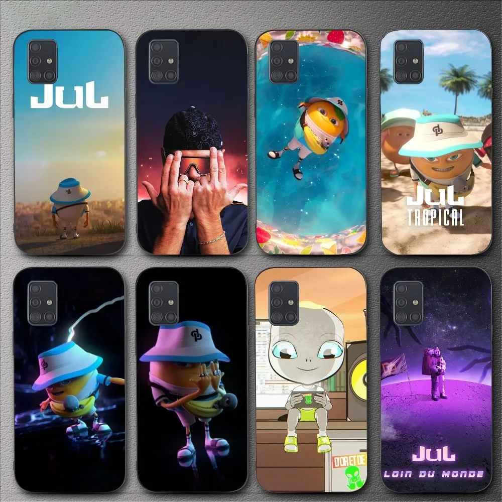 Jul D&P Minot Rapper TROPICAL Phone Case For Samsung Galaxy A22 A32 A41 A51 A53 A71 A73 Shell