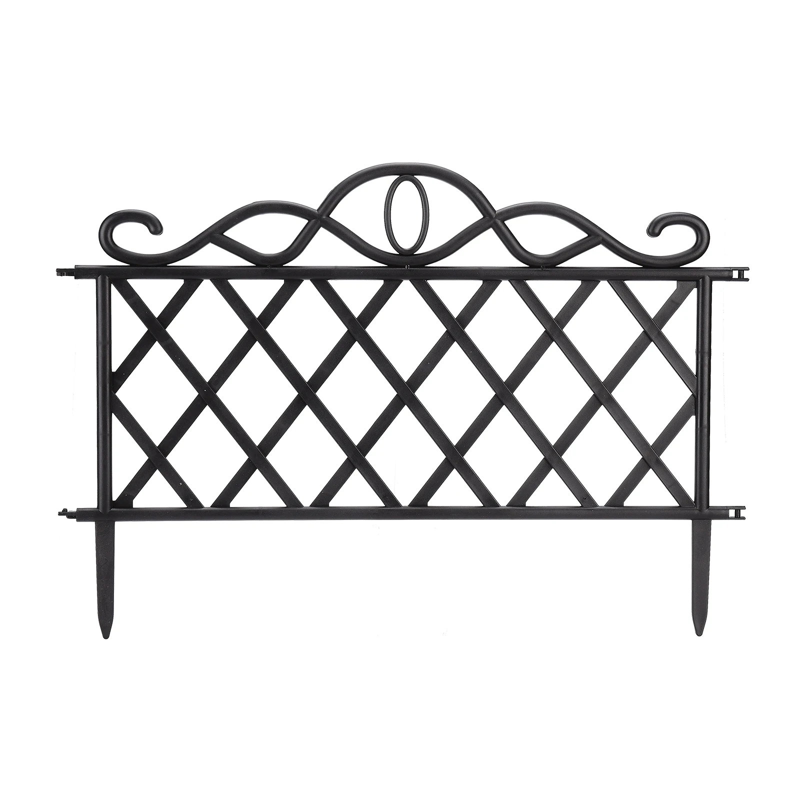 

Garden Border Decorative Plastic Small Fence Rustproof Durable Sturdy Outdoor Yard Decoration