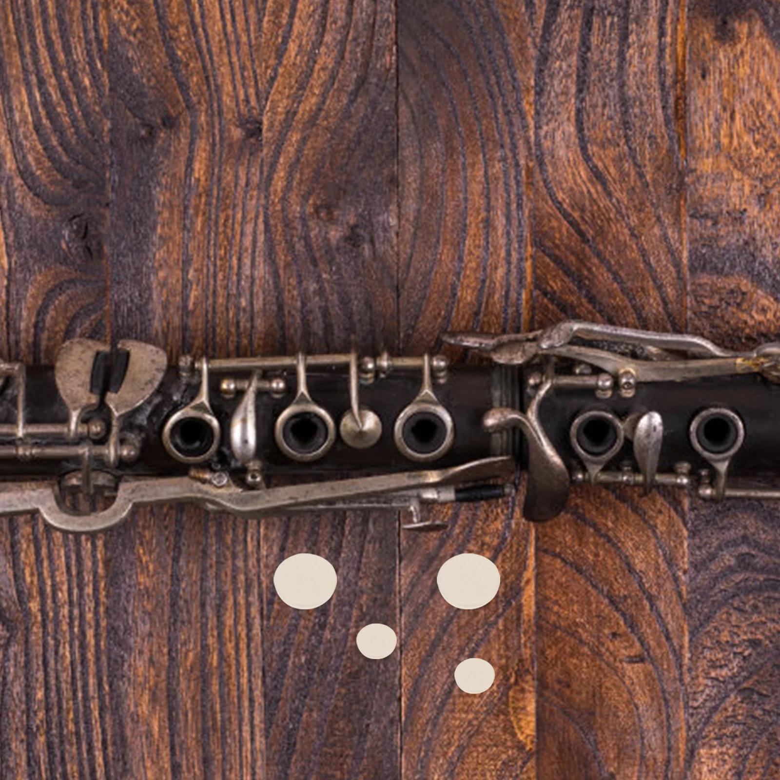 

17 Pcs Clarinet Sound Hole Pad along with Simple Useful Accessories Replacement Tools