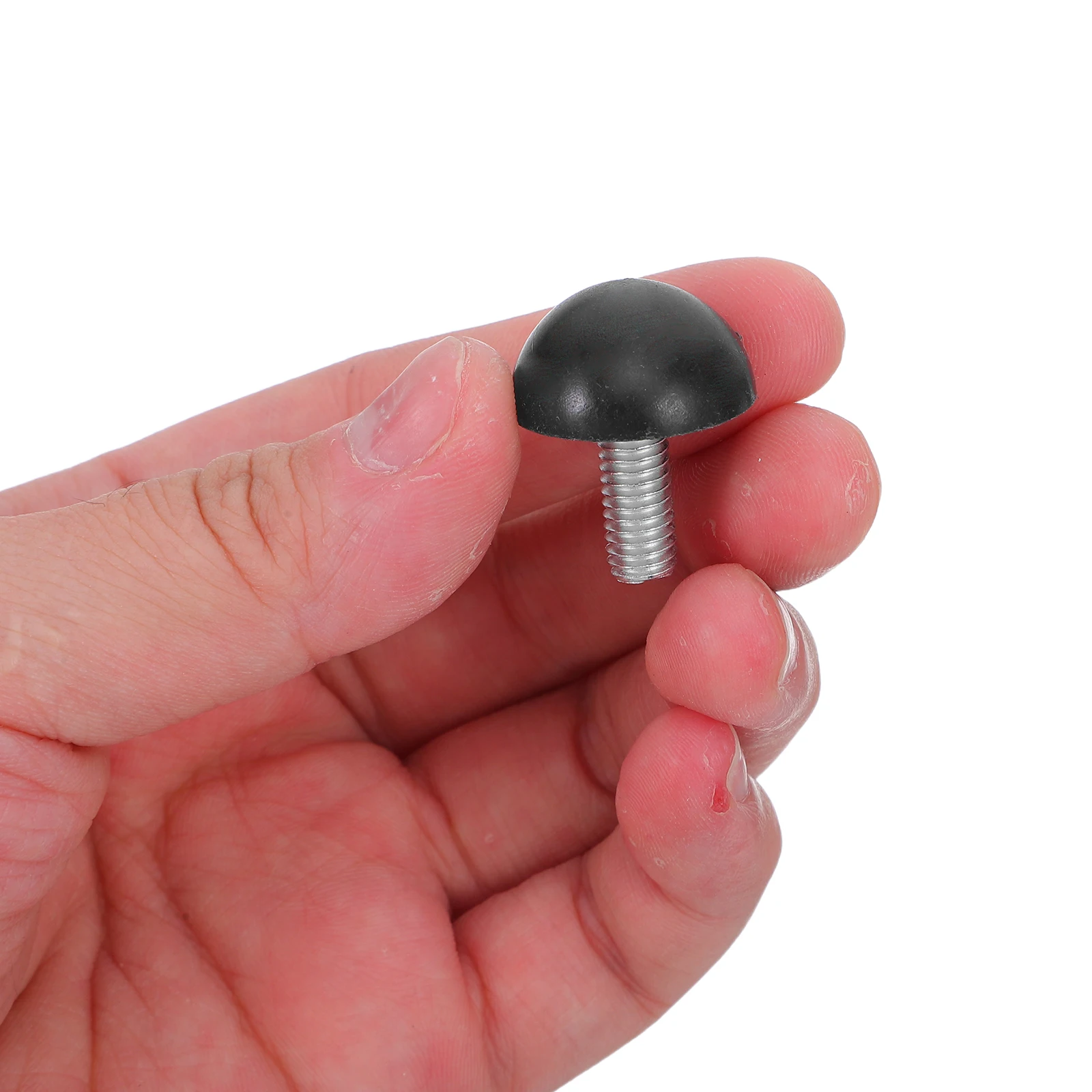 

200Pcs Adjustable Leveling Feet M6x15mm Screw-on Furniture Foot Pads Anti-Slip Height Adjustable Supports for Chairs Tables