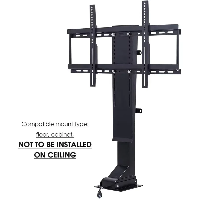 

2025 32-70 Inch Electric TV Cabinet Lifter TV Lift Stand With Automatic Height Adjustment Lcd Monitor Lift Motorized Tv Lift