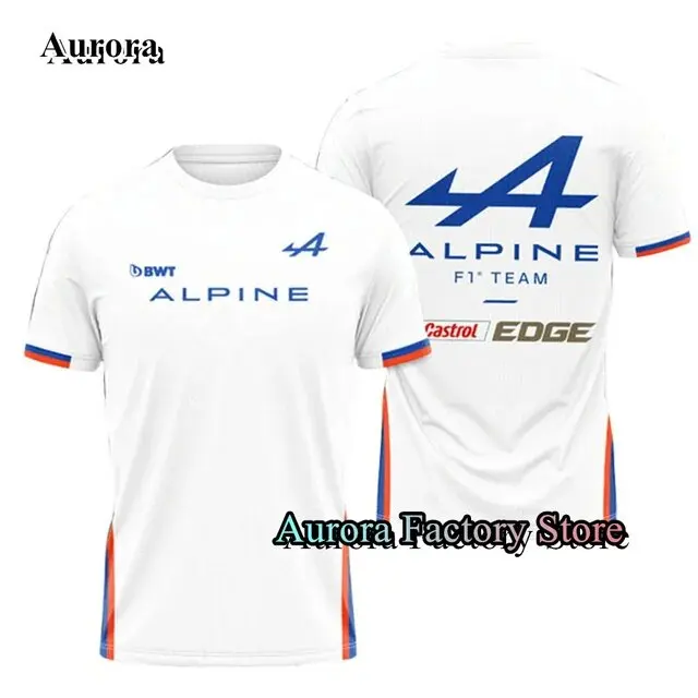 Cool Racing Commemorative Tshirt O-neck Digital Printed Street Tops Tracksuit For Men Summer Short Sleeve Tshirt