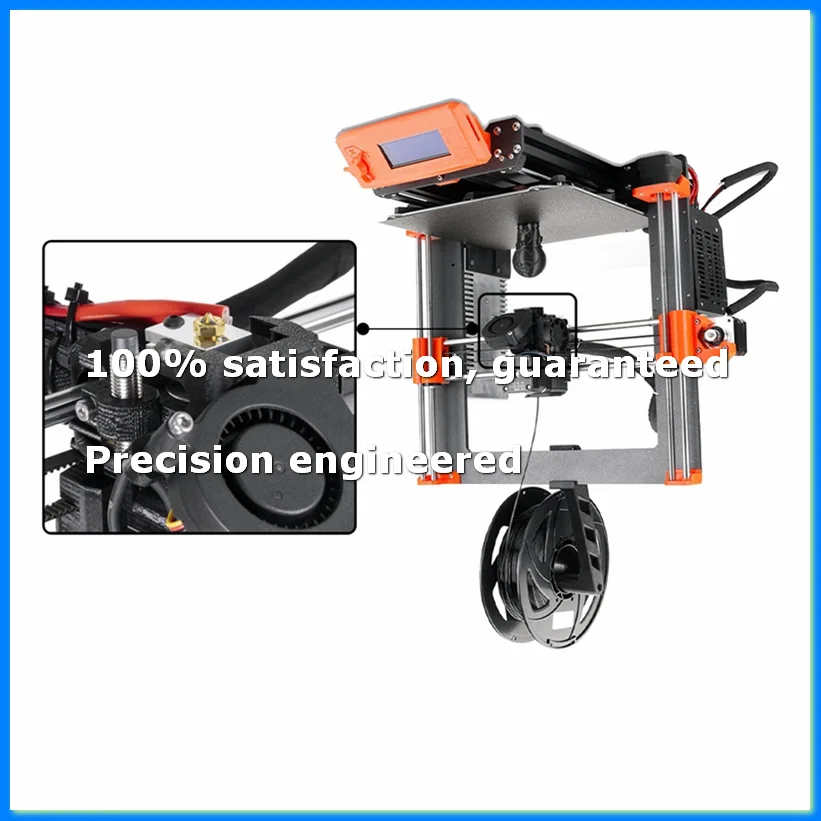 ●3D Printer Parts Prusa MK3S+ Extruder Nozzle Heating Aluminum Fast Hose Kit High Temperature Resistance